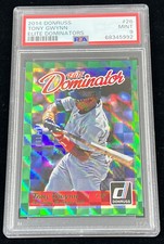 2014 Panini Donruss Elite Dominator /999 Tony Gwynn #26 HOF PSA 9 MINT POP 5