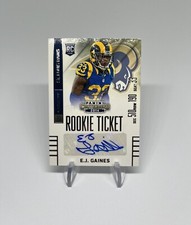 2014 Panini Contenders EJ Gaines 249 Rams Rookie Football Card