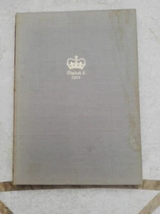 Coronation Book of Queen Elizabeth II in Red Hardback by Oldhams - Picture 1 of 3