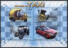 Burundi 2012 MNH Cars Stamps History of Taxi Coco Cab Maybach Unic 4v M/S