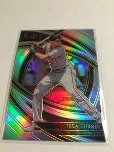 Select Premier Holo Silver 2020 #173 Trea Turner - Washington Nationals Prizm - Imagen 1 de 1