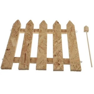 DIY Reptile Landscaping Wooden Fence Turtle Amphibian Wood Picket - Imagen 1 de 12