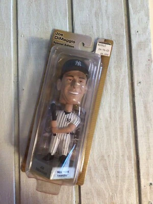 Joe DiMaggio Bobblehead Upper Deck edición especial tarjeta incluida New York Yankee Foto 1 de 4