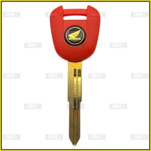 Honda Blank Key For CBR600 CBR1100XC VFR800 ST1300 CBR1000RR CBF1000 CB1300(RED) - Bild 1 von 2