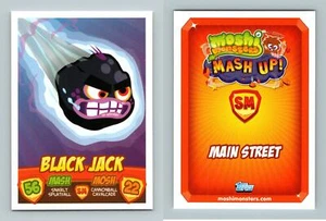 Black Jack - Moshi Monsters Mash Up! Series 2 Topps 2011 Trading Card - Picture 1 of 1