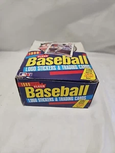 1988 Fleer Baseball Logo Sticker Trading Cards NEU OPEN BOX - Bild 1 von 3