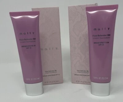 Mally Face Defender BB Cream Foundation Broad Spectrum SPF 15 Medium 1.8 fl oz - Image 1 of 4