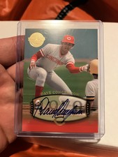 Dave Concepcion 2004 Upper Deck Legends Timeless Teams Auto Gold /5 Reds