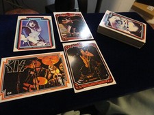 1978 KISS 1ST SERIES 44/66 CARD SET DONRUSS AUCOIN EX+