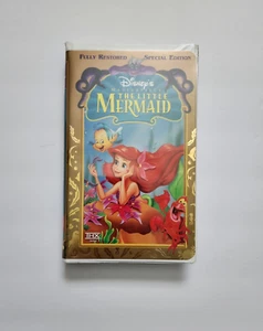 The Little Mermaid Walt Disney Clamshell VHS Original Owner Tested - Picture 1 of 4
