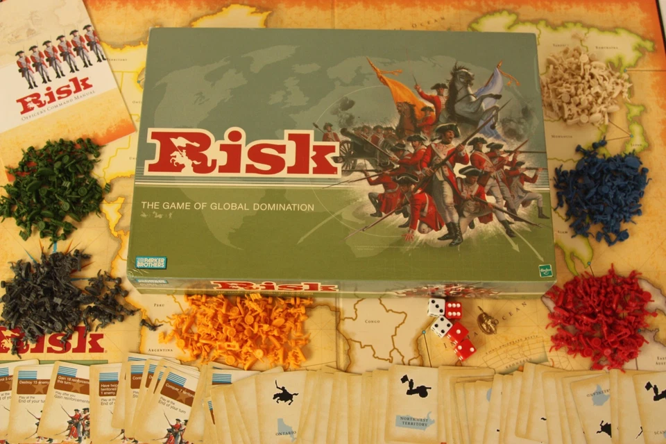 Риск настольная игра - как новый состоянии - Изображение 1 из 4