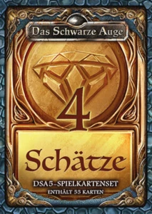 Das Schwarze Eye DSA 5 - Juego de cartas Tesoros 4 - alemán - Imagen 1 de 1