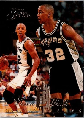 1994 Flair Sean Elliott #134 San Antonio Spurs Basketball Card - Image 1 of 2