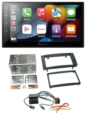 Pioneer DAB Bluetooth 2DIN USB MP3 Autoradio für VW Touareg T5 Caravelle Multiva - Bild 1 von 4
