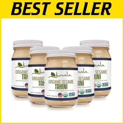 Creamy Sesame Tahini Butter 16oz, Pack of 5 - Image 1 of 4