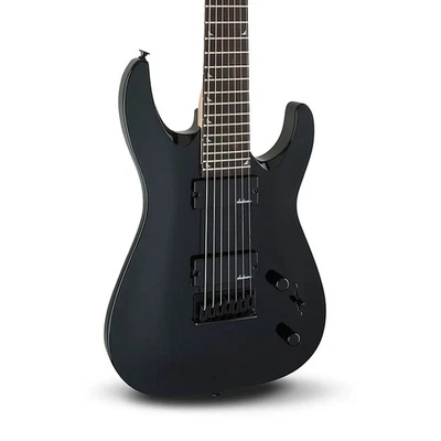 Jackson Dinky Arch Top JS22-7 DKA HT Electric Guitar Black - Image 1 of 4