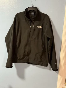 North Face Jacket Mens Medium Black Lightweight Coat Outdoor Adult - Picture 1 of 10