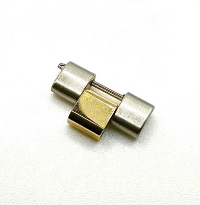 NOS Genuine Tag Heuer WK1321 Professional 2000 Two-tone 14mm Link For Bracelet - Image 1 of 4