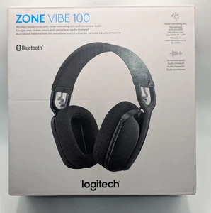 Logitech Zone Vibe 100 Auriculares Ligeros Inalámbricos Sobre la Oreja con Caja, Estuche Blando - Imagen 1 de 17