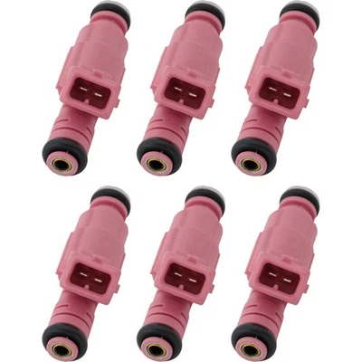 Juego de 6 inyectores de combustible de gas para Volvo S80 1999-2001 Foto 1 de 4