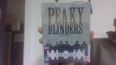 PEAKY BLINDERS  SERIES 1 - UK BLURAY STEELBOOK - NEW/SEALED -  PERFECT CONDITION - Image 1 of 2
