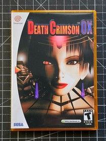 Dreamcast Death Crimson OX Your Choice of Custom Case NO Game or Manual
