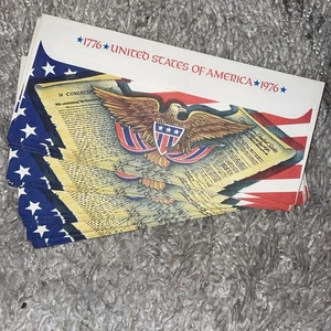 1776 1976 United States of America Constitution Bicentennial Envelope Lot 20 Neu - Bild 1 von 1