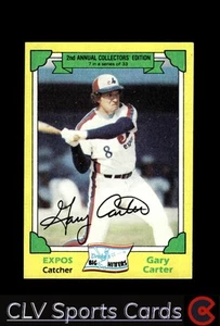 Baseball sports Topps Gary Carter Montreal Expos Near Mint or Better - Picture 1 of 2