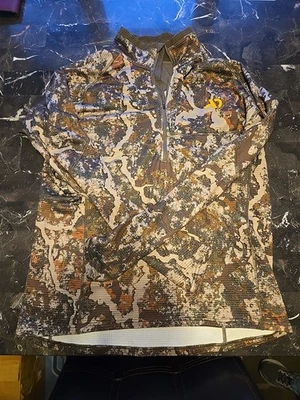 Толстовка мужская First Lite Klamath четверть квадратного ярда на молнии, XL, Specter - Изображение 1 из 3