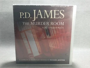 P.D. James The Murder Room Audio Book Michael Jayston 12 X CD Brand New Sealed - Picture 1 of 3
