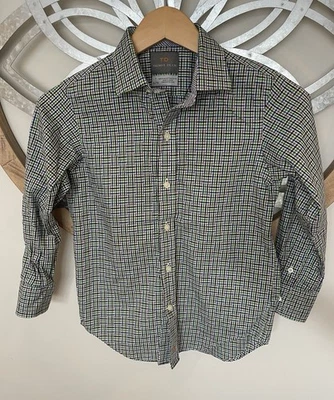 Camisa Thomas Dean manga larga con botones delanteros para niños pequeños - talla XL/7 Foto 1 de 4