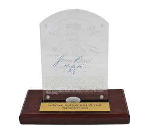 Jim Rice Signed National Baseball Hall of Fame Plaque with Stand - Picture 1 of 3