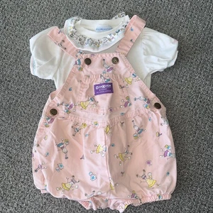 RARE, Vintage Oshkosh Bubble Romper. Shortalls With Matching Top. 24 Months - Picture 1 of 10