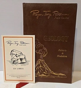 Geology, Roger Tory Peterson Field Guides Leather Bound 50th Anniv. Ed - Picture 1 of 5