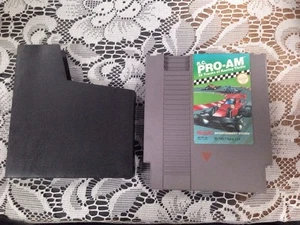 Nintendo NES R.C Pro-AM 32 Tracks Of Racing Thrills Vintage Video Game - Bild 1 von 2