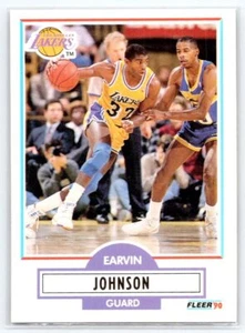Earvin Johnson 1990-91 Fleer #93 - Picture 1 of 2