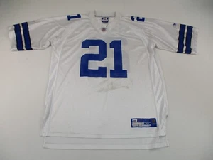 Reebok Dallas Cowboys Julius Jones Mens Jersey Size XL White Blue * - Picture 1 of 11