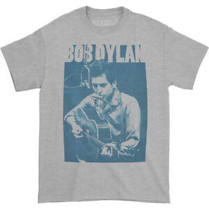 Męska koszulka Bob Dylan Harmonica Slim Fit XXX-Large Heather