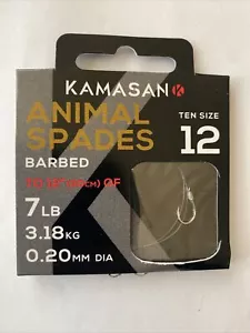 Kamasan Animal BARBED Hooks To Nylon Match Coarse Fishing All Sizes Available. - Picture 1 of 1