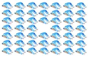 50x Sangle de fixation sangle à cliquet 6m 400/800kg, 0,4/0,8t en deux pièces - Bild 1 von 4