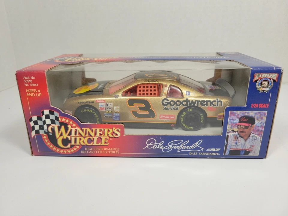 Dale Earnhardt Die Cast 1 24 Winner Circle Collectible Series NASCAR 50th