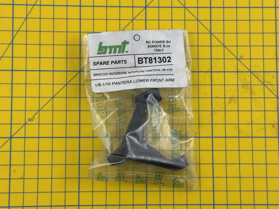 BMT 1:8 1:10 Pantera Lower Front Arm BT81302 vintage modellismo - Immagine 1 di 1