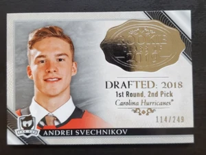 2018-19 The Cup Andrei Svechnikov Rookie Class of 2019 114/249 Hurricanes - Picture 1 of 3