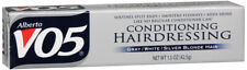 Alberto VO5 Conditioning Hairdressing Gray White Silver & Blonde Hair 1.5 oz