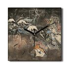 Canvas Clock Print 30X30 The Universe Is Being Created Paul Gauguin Wall Decor