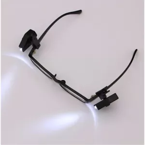 Luce LED per Lampada Clip LUCI Occhiali Lettura Notturna Libro Libri UNICO ow - Foto 1 di 10