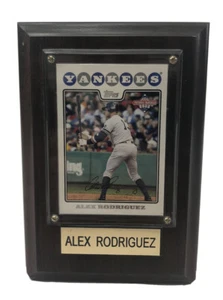 Alex Rodriguez Topps 2008 New York Yankees Collectible Framed Baseball Card - Picture 1 of 5