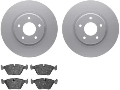 Kit de pastilha de freio e rotor dianteiro fricção dinâmica 78357JW para 2005-2006 Jaguar XK8 - Imagem 1 de 2