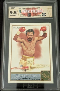 Manny Pacquiao Rookie Card 2011 Allen & Ginter’s World Champion #262 HGA 9.5 Gem - Picture 1 of 1