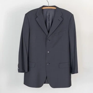 Gucci Men's Suit Jacket Size 44R (US) 54R (EU) - Charcoal Gray 100% Wool - Picture 1 of 5